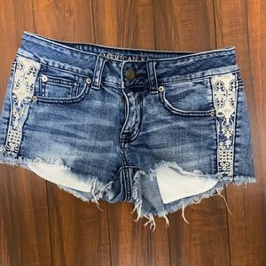 American Eagle jean shorts